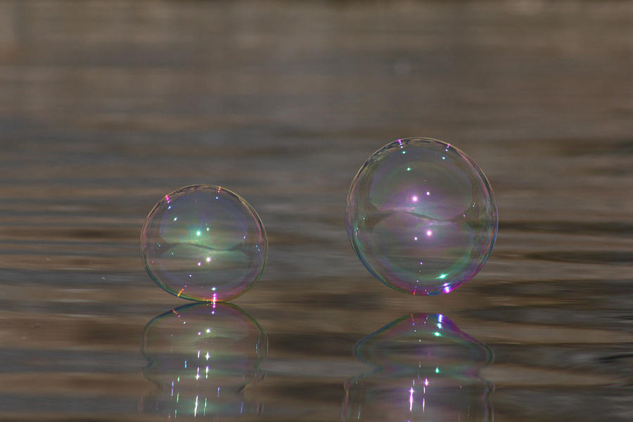 Bubble Iridescence Photograph by Cathie Douglas