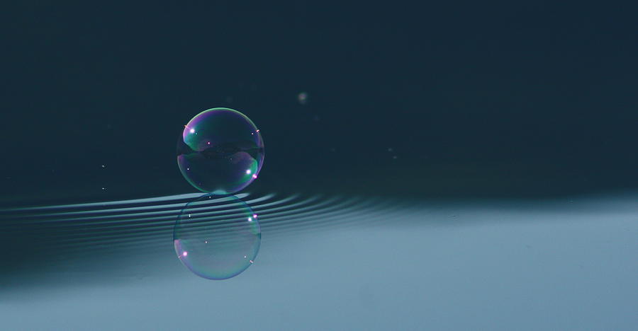 Bubble Ripples Photograph by Cathie Douglas