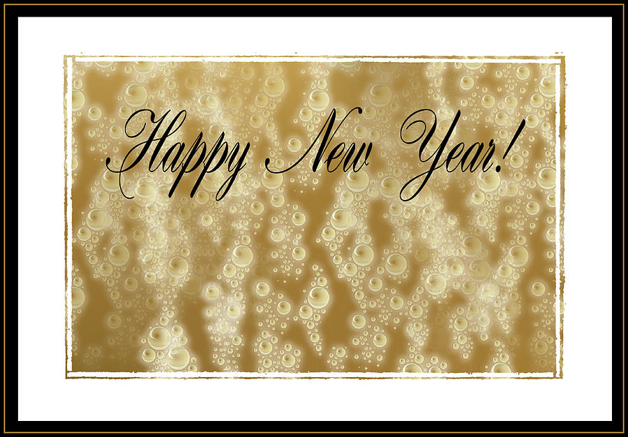 Bubbly New Year Photograph by Kristin Elmquist