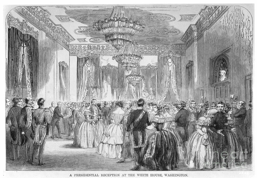 Buchanan Reception, 1858 Photograph by Granger Fine Art America