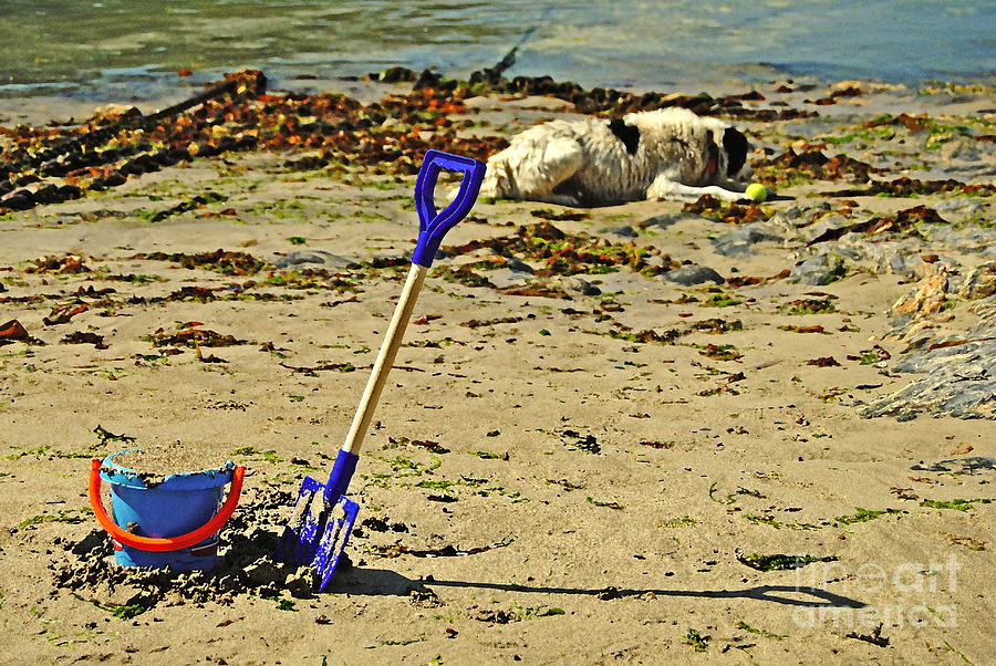 Beach Photograph - Bucket and Spade by Rob Hawkins