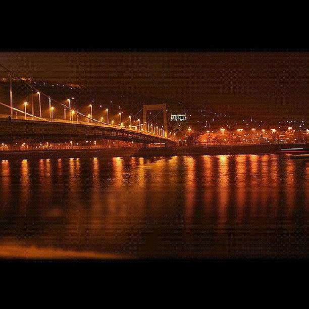 Bridge Photograph - #budapest #hungary #fotoklub by Zsolt Bugarszki