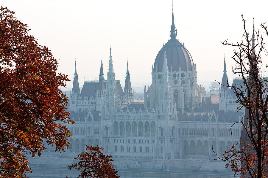 Budapest Parliament  Photograph by Shirley Mitchell