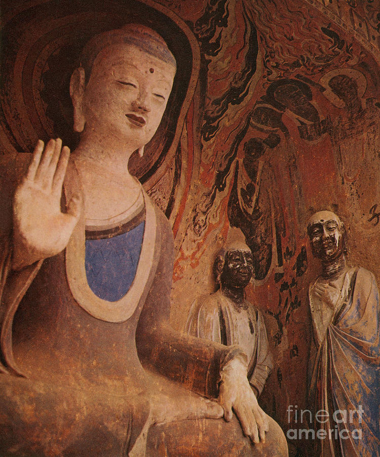 Buddha, China Photograph by Photo Researchers