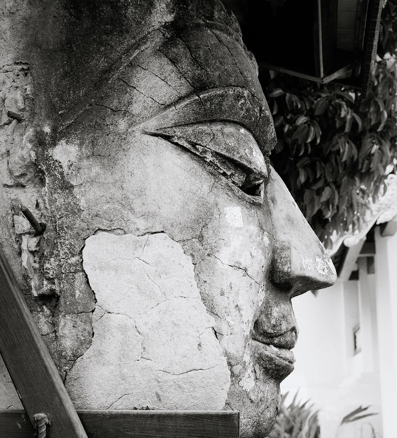 Profile Of The Buddha In Thailand Photograph by Shaun Higson