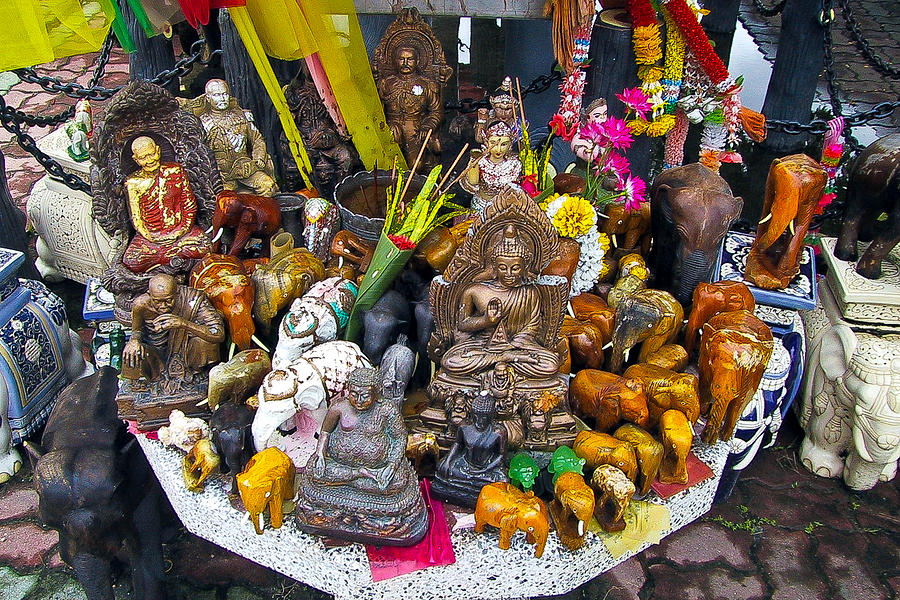 Buddhas Photograph by Harry Spitz