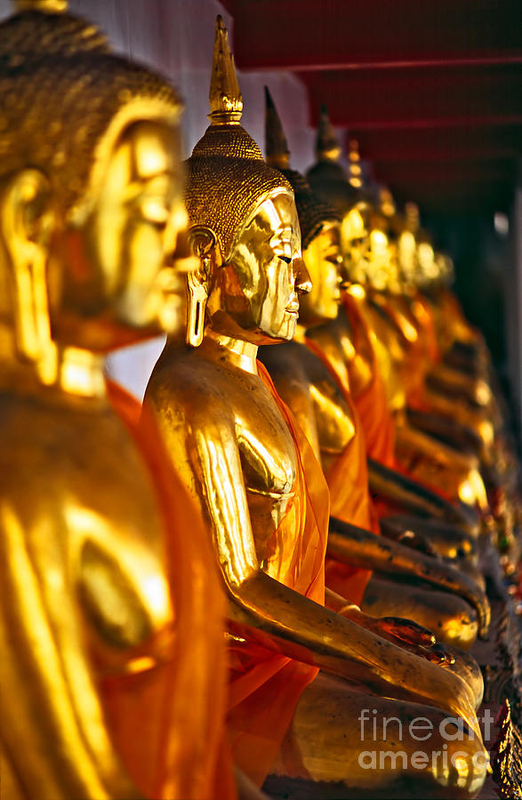 Buddhas Photograph by Luciano Mortula