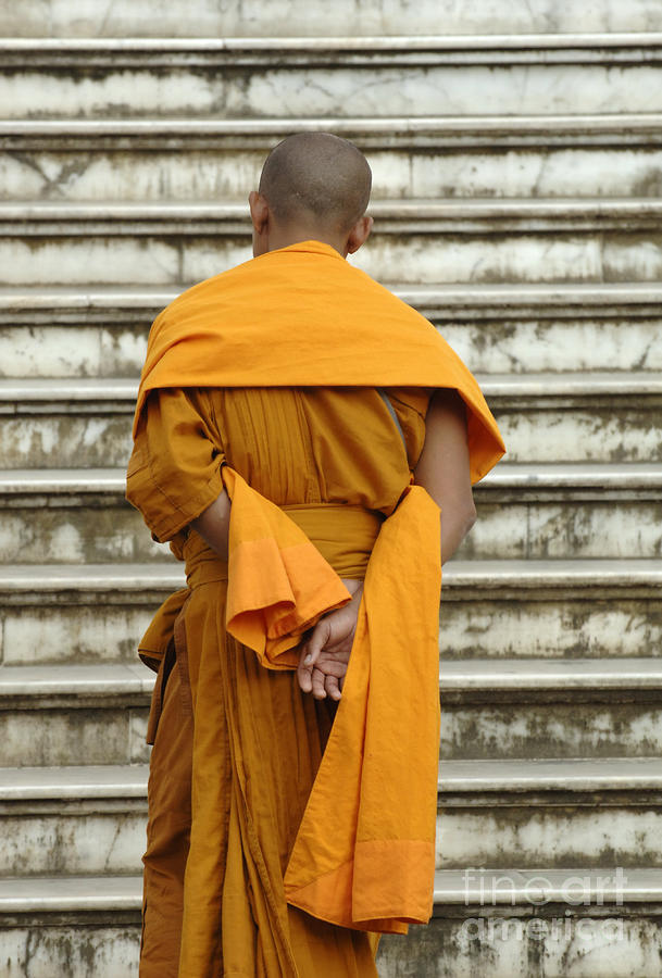 Buddhist Monk 2 Photograph by Bob Christopher