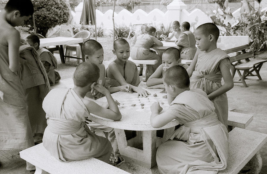 Buddhist Monks Photograph by Shaun Higson