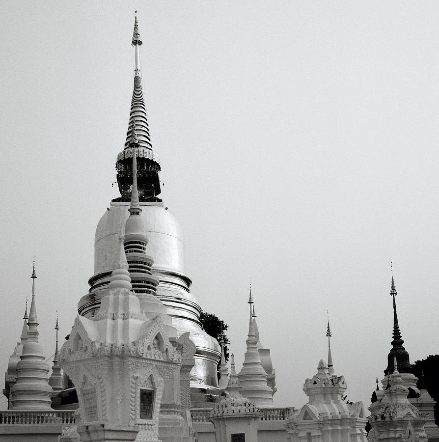 Chiang Mai Buddhist Cemetery Photograph by Shaun Higson