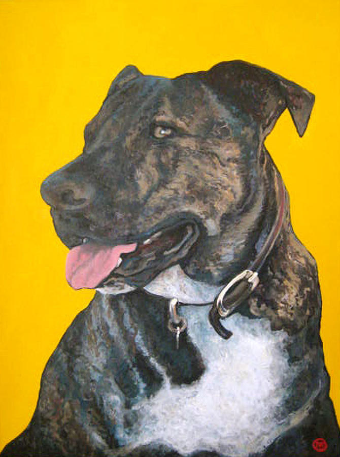 Buddy Painting by Tom Roderick