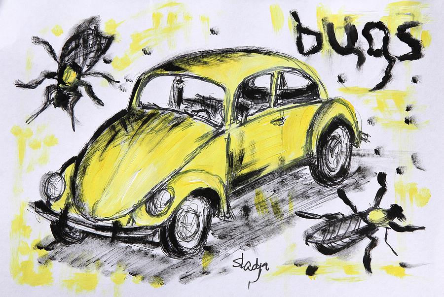 Bugs Painting by Sladjana Lazarevic