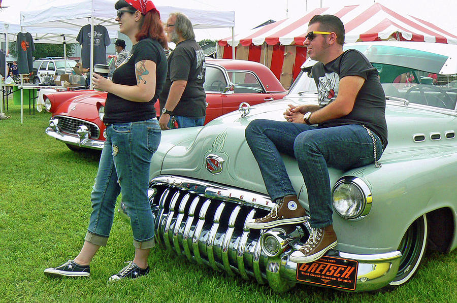 Buick and Blue Jeans Photograph by Pamela Patch