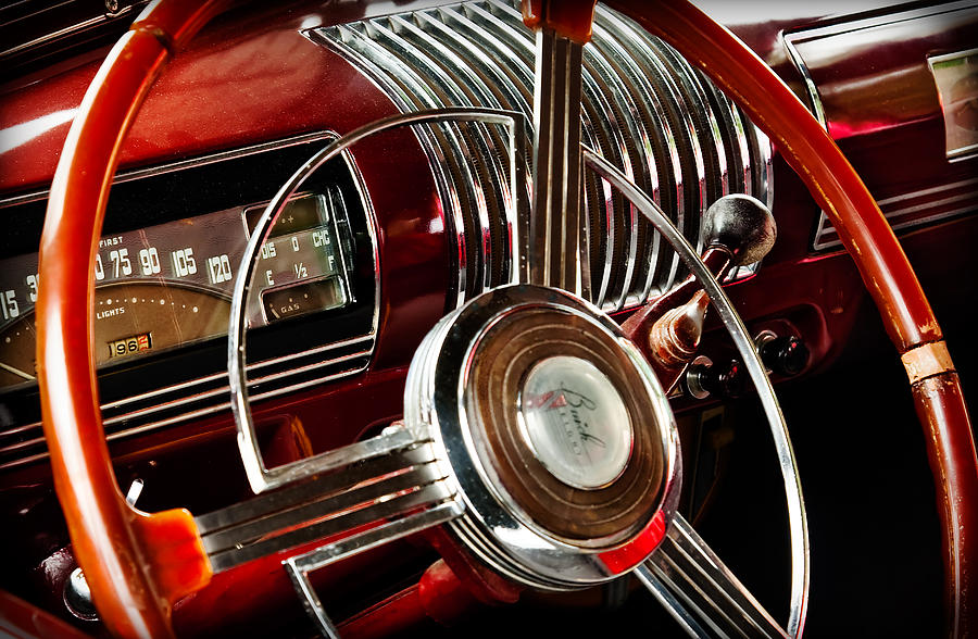 Buick Century Dash Photograph by Charles Fletcher - Fine Art America