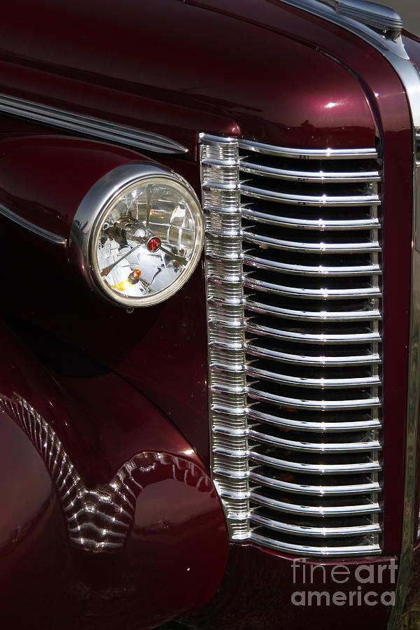 Vintage Photograph - Buick Grill by Dennis Hedberg