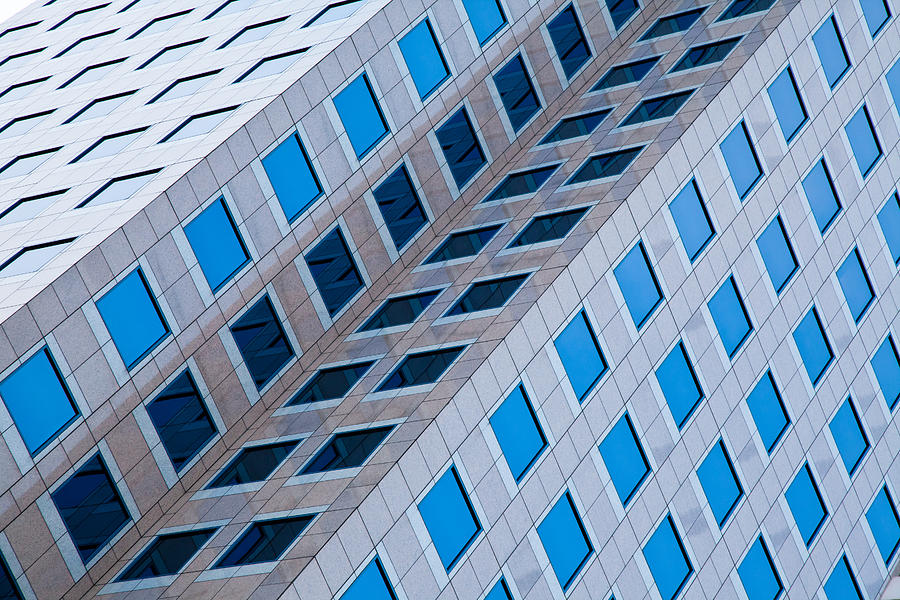 Building Abstract in Long Beach Photograph by Adam Pender