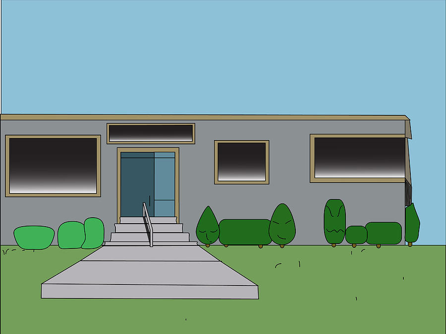 Building Background Image Digital Art by Brandon Grant - Fine Art America
