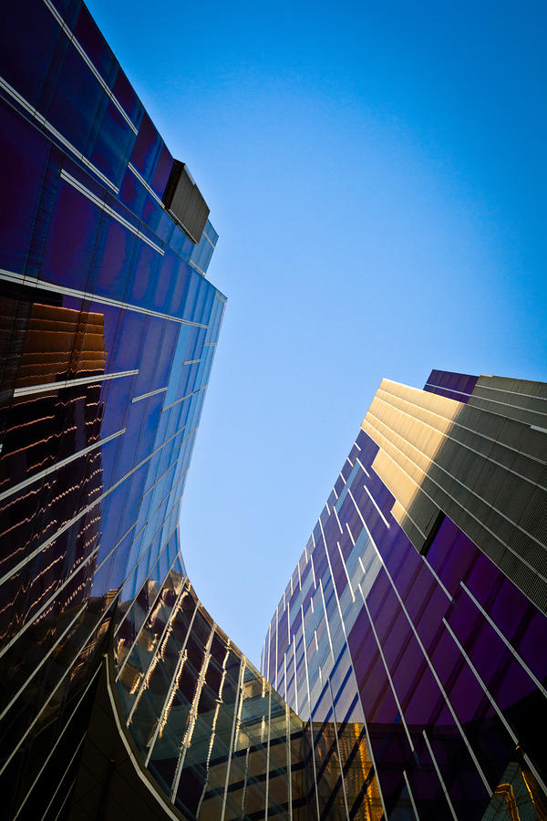 Architecture Photograph - Building made of glass by Alex Anashkin