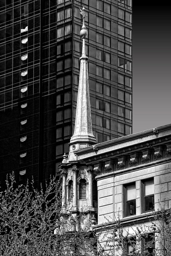 Architecture Photograph - Building Steeple by Andre Salvador