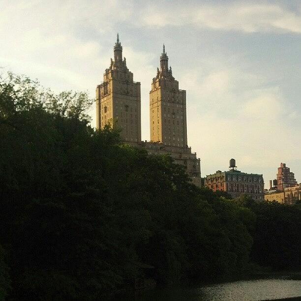 Buildings in Central Park Photograph by Stephanie Gould