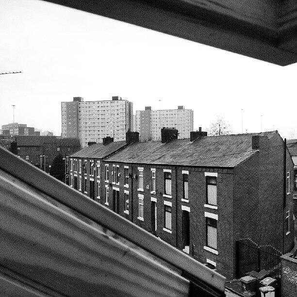 Salford Photograph - #buildings #view #window #salford by Abdelrahman Alawwad