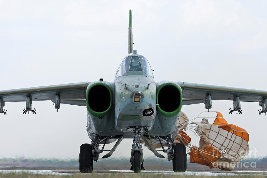 Bulgarian Air Force Sukhoi Su-25k Photograph