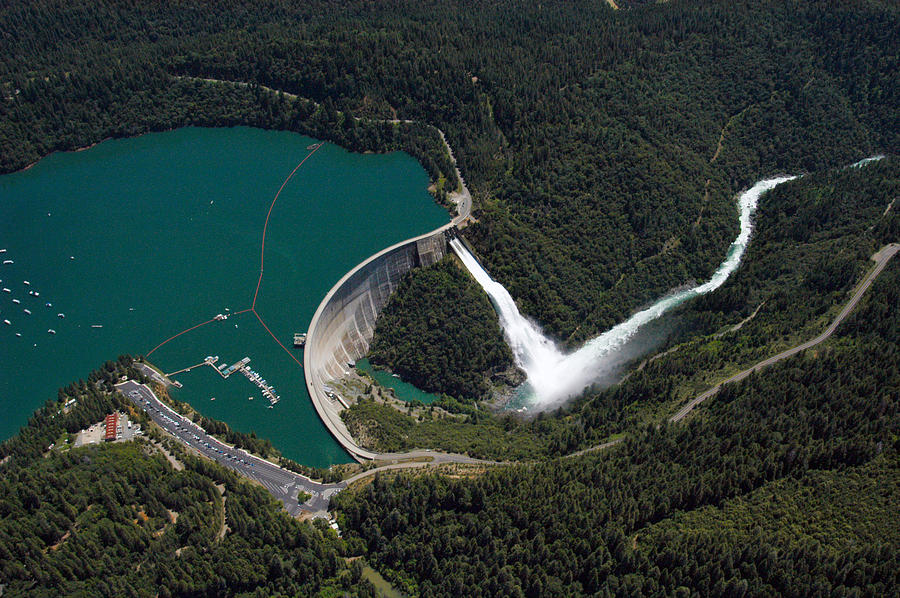 Bullards Bar Dam Photograph by Gary Rose