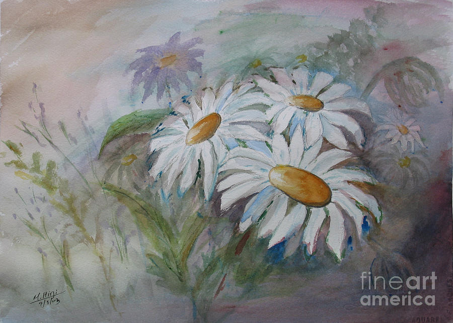 Bunch Of Daises Painting