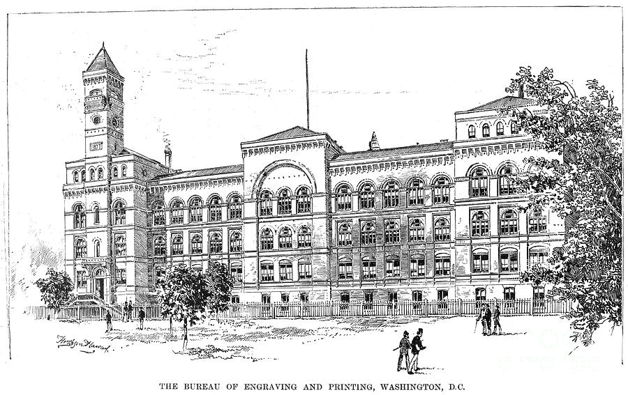 Architecture Photograph - Bureau Of Engraving, 1890 by Granger