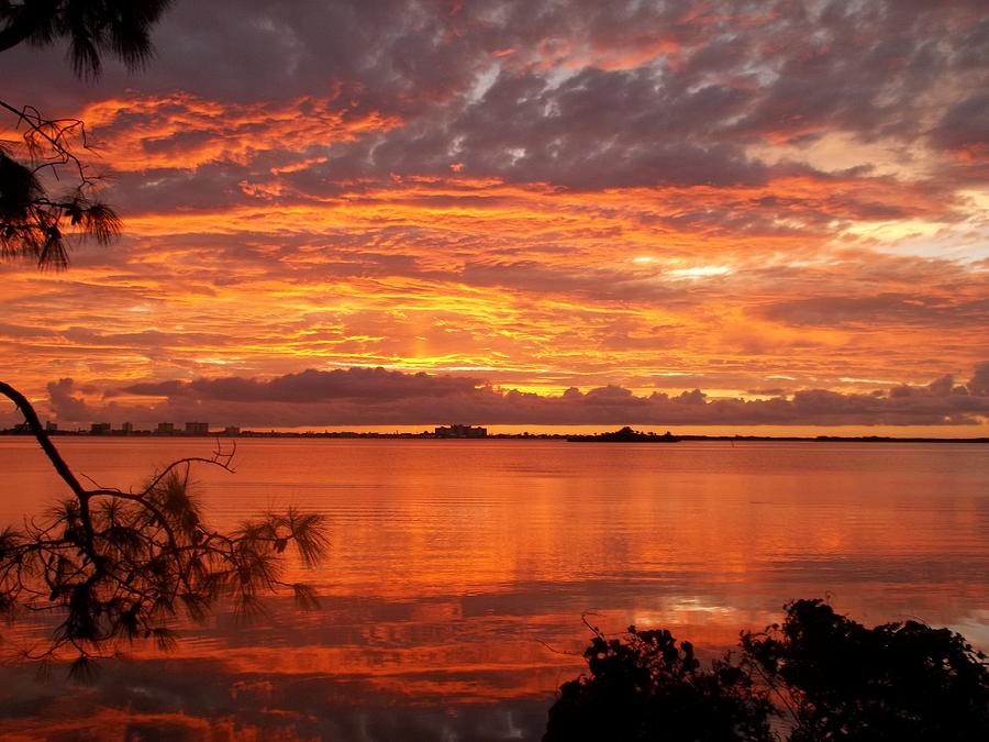 Burning Sky Photograph by John Rulon - Fine Art America