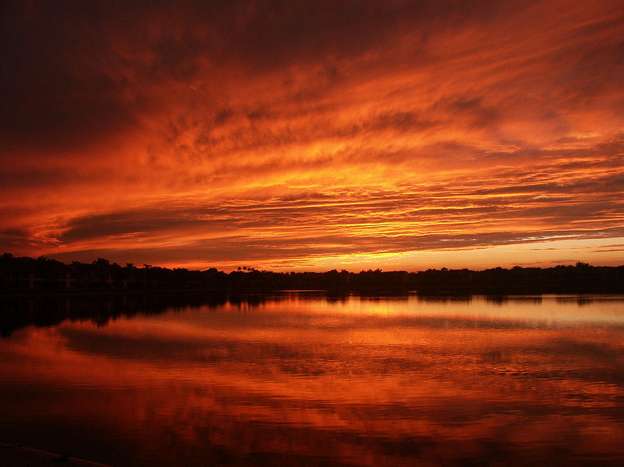 Burning Water Photograph by Bill Lucas | Fine Art America