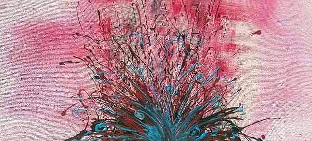 Bursting Boquet Painting by Robert Anderson