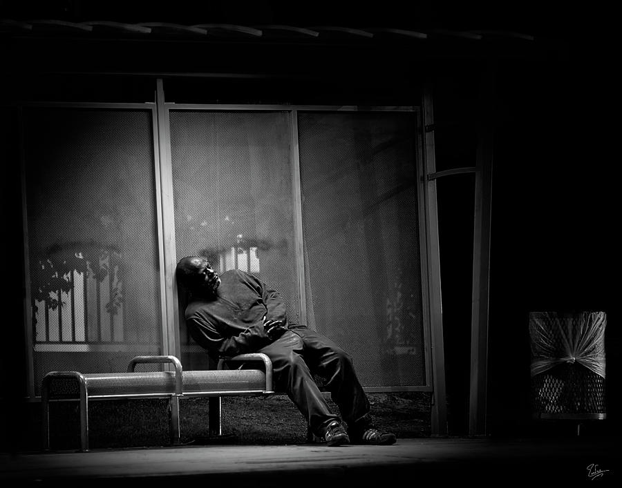 Bus Stop Photograph by Endre Balogh