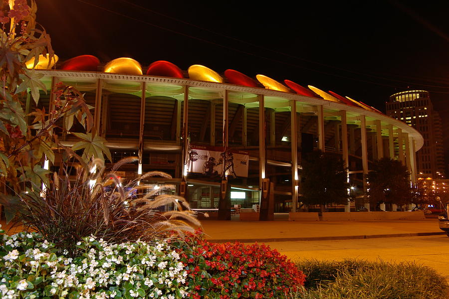 busch stadium at night large