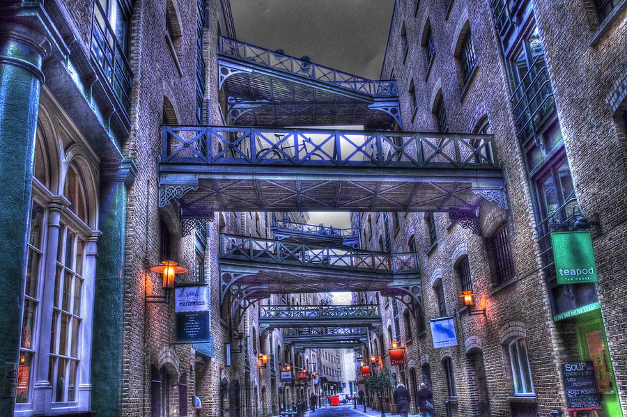 Butlers Wharf London HDR Photograph by David French