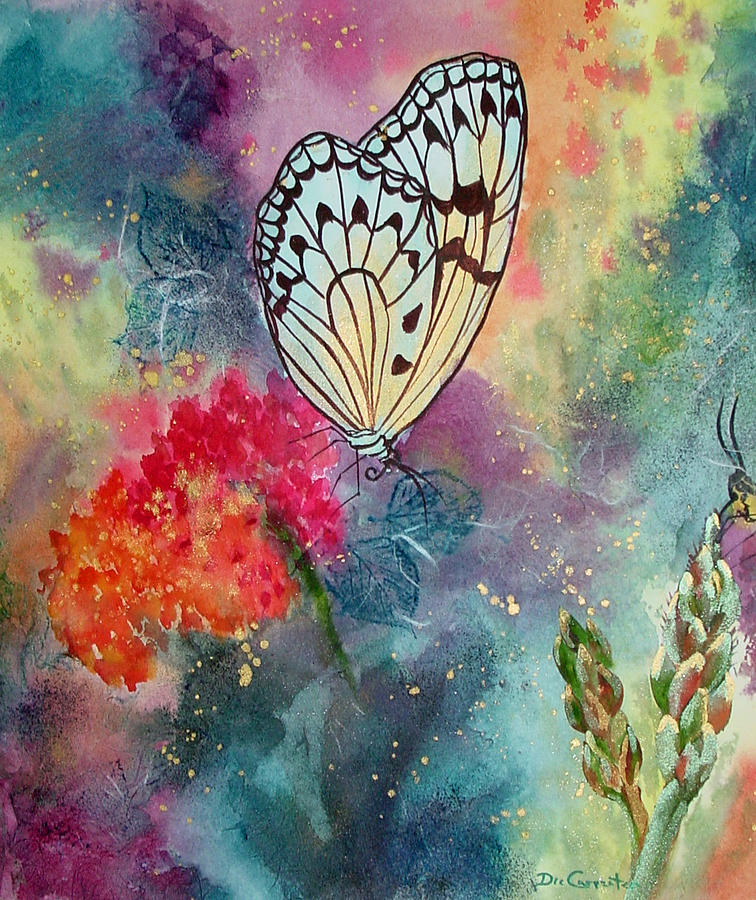 Butterfly Painting - Butterfly by Dee Carpenter