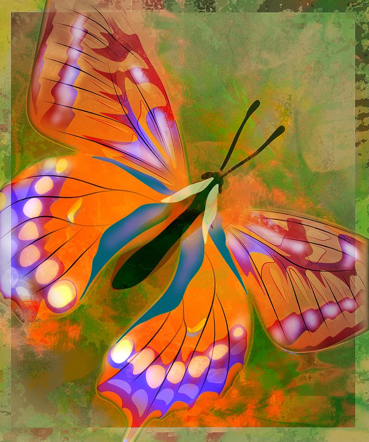 Butterfly Illustration Photograph by Design Pics Eye Traveller - Pixels