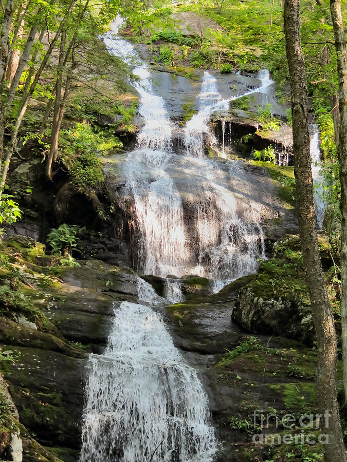 ButterMilk Falls NJ Photograph by Art Dingo