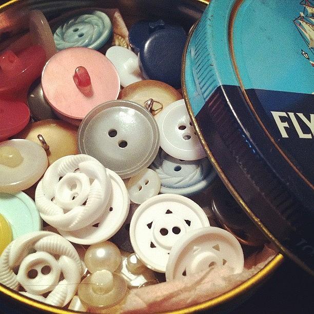 Buttons! Photograph by Michelle Sampson