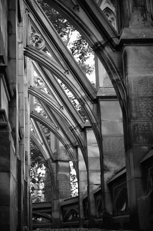 Black And White Photograph - Buttresses by Jen Morrison