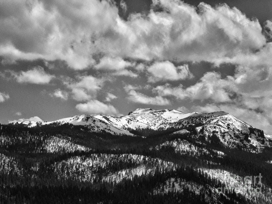 bw 421- bw Lake Tahoe 2 Photograph by Chris Berry - Fine Art America