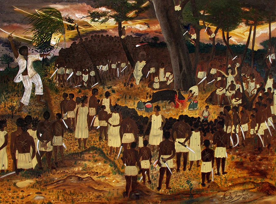 Bwa Kayiman Haiti 1791 by Nicole Jean-Louis