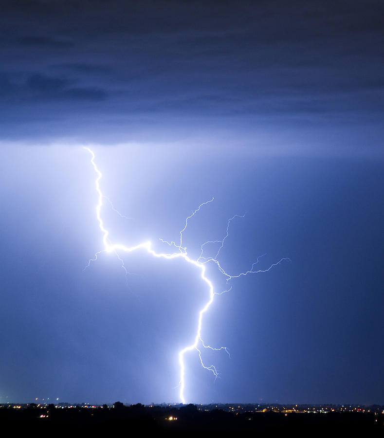 C2G Lightning Strike Photograph by James BO Insogna