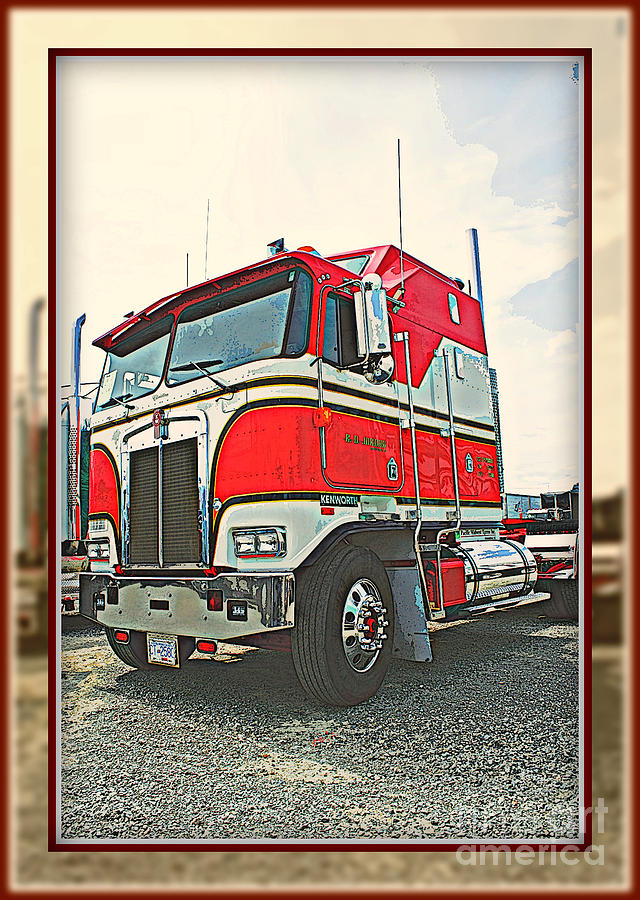 Cab-over Kenworth Photograph by Randy Harris