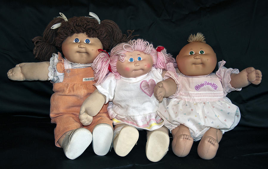Cabbage Patch Kids Photograph by Donna Proctor