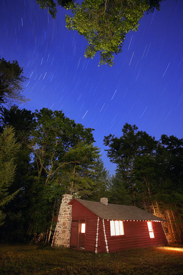 Cabin in the Woods Photograph by Gordon Dean II