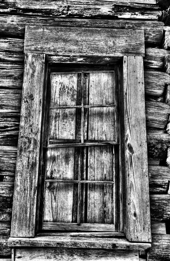 Cabins Window Photograph by Greg Sharpe