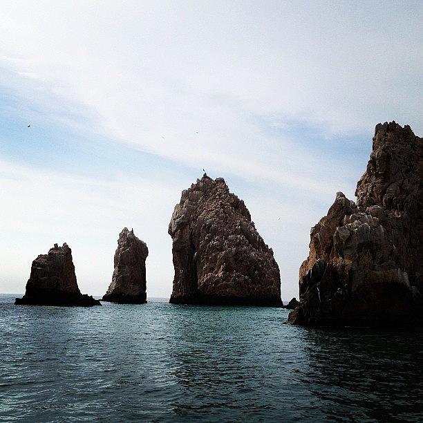 Nature Photograph - Cabo San Lucas Rocks by Todd Peoples