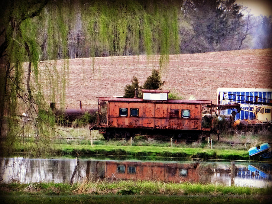 Caboose Photograph by Dark Whimsy
