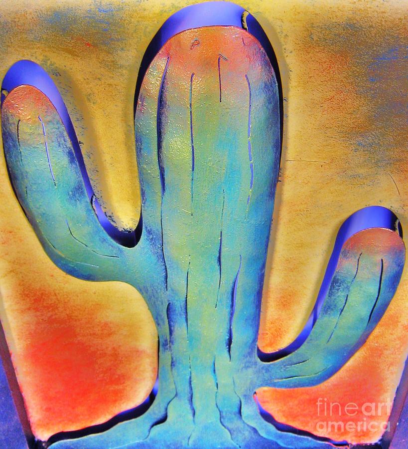 Cactus Art Photograph by John King I I I